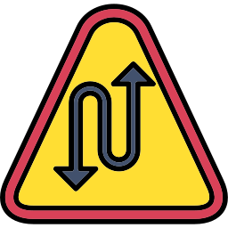 rückwärtsbiegung rechts icon