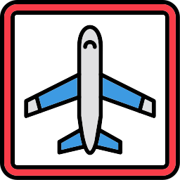 aéroport Icône