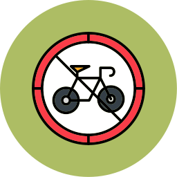 kein fahrrad icon