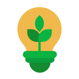 Eco energy icon