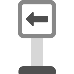 Turn left icon