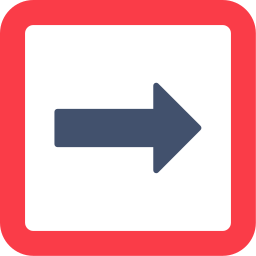 Turn right icon