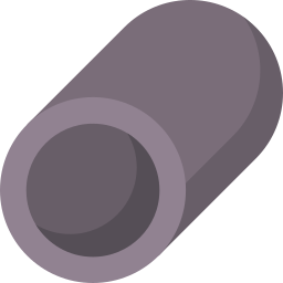 tubo d'acciaio icona