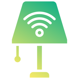 lampada intelligente icona