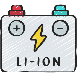 Lithium cell icon
