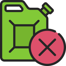sin combustibles fósiles icono