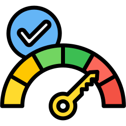 kernprestatie-indicator icoon