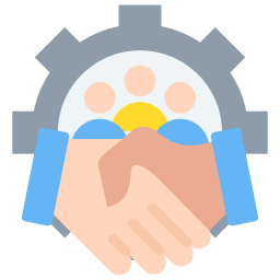 Customer relationship management icon
