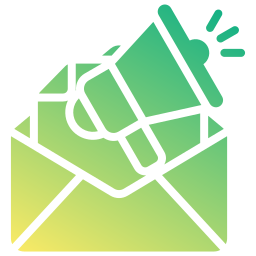 Email marketing icon