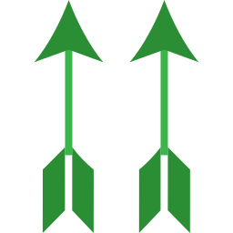 Up arrows icon