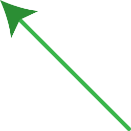 Diagonal arrow icon