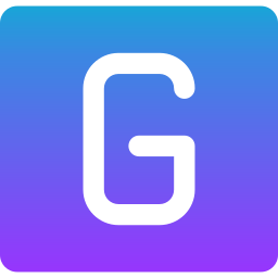 문자 g icon