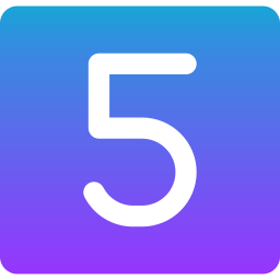 número 5 Ícone