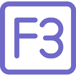 f3 иконка