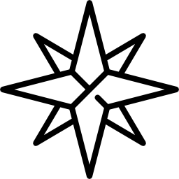 étoile polaire Icône