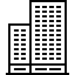 edificio de oficinas icono