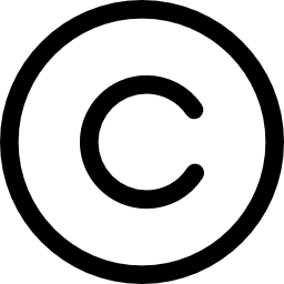 diritto d'autore icona