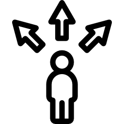 wybór ścieżki ikona