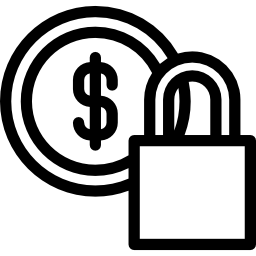 protección del dinero icono