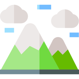 montanhas Ícone