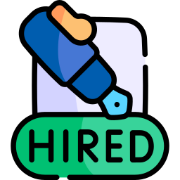 New hire icon