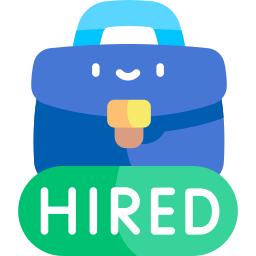 Hired icon