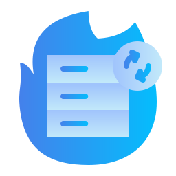 Disaster recovery icon