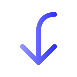 Arrow down icon