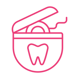 Dental floss icon