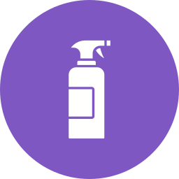 reinigingsspray icoon