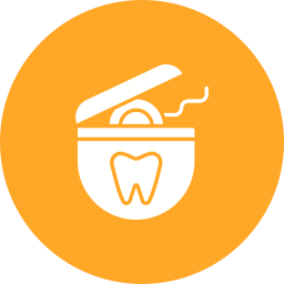 Dental floss icon