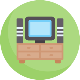 Tv table icon