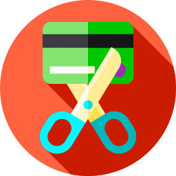 Cut card icon