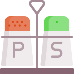 Salt and pepper icon