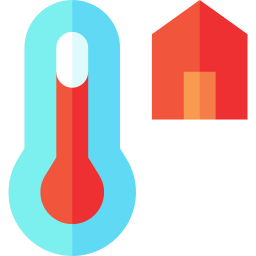 temperatura do quarto Ícone