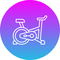 Stationary bike icon