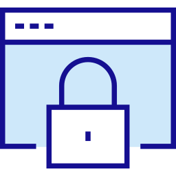 seguridad web icono