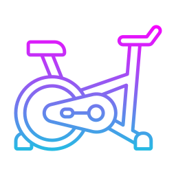 stationäres fahrrad icon