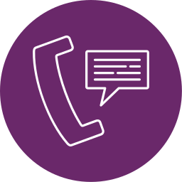 Phone message icon