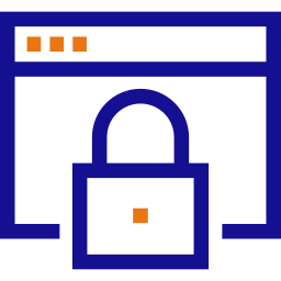 seguridad web icono