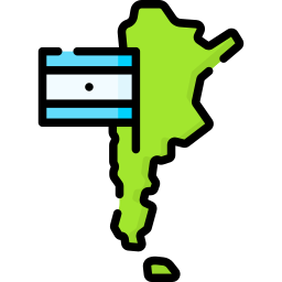 Карта Аргентины иконка