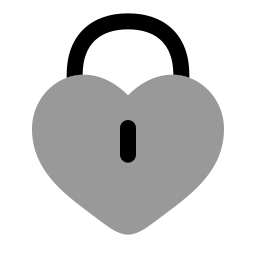 Сердце замок иконка