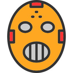máscara de hóquei Ícone