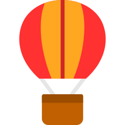 montgolfière Icône