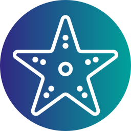 Морская звезда иконка
