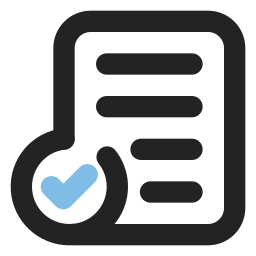 Terms and conditions icon