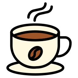 café chaud Icône