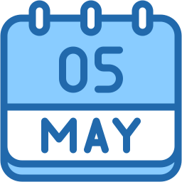 Calendar date icon