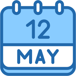 Calendar date icon