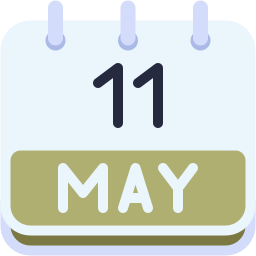 Calendar date icon